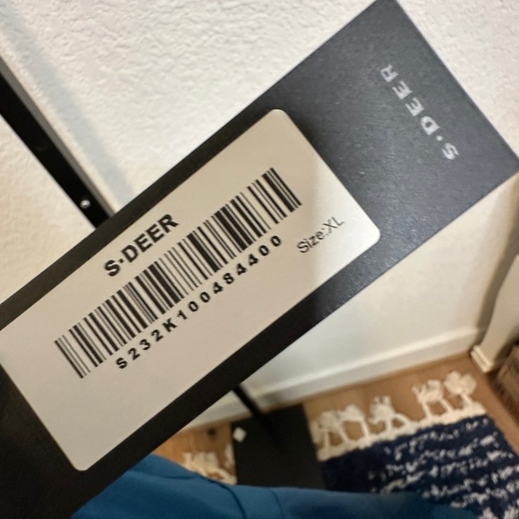 S. Deer | Sleeveless Halter Tied Jumpsuit with Pockets High Waist Wide Leg Pant - Picture 5 of 5